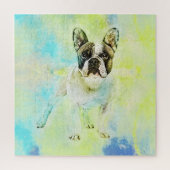 Franse Bulldog - Frenchie Dog Legpuzzel (Verticaal)