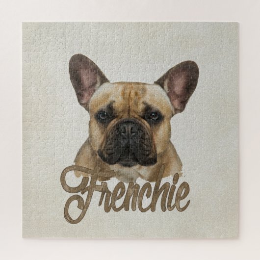 Franse Bulldog - Frenchie Dog Legpuzzel (Verticaal)