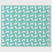 Franse Bulldog Frenchie Dog Puppy Frenchy Cadeaupapier (Vlak)