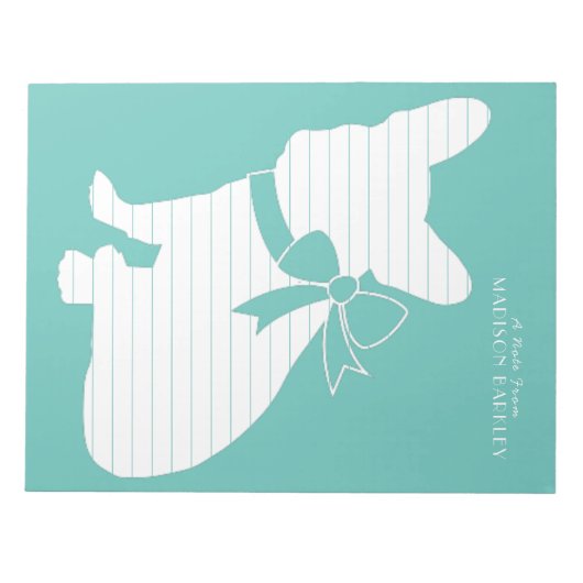 Franse Bulldog Frenchie Dog Puppy Frenchy Notitieblok (Voorkant)