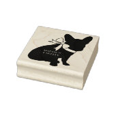 Franse Bulldog Frenchie Dog Puppy Frenchy Rubberstempel (Stempel)