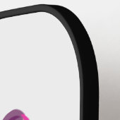 Franse Bulldog Frenchie hoofd Pop art stijl Pickleball Paddle (Links Detail)