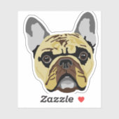 Franse Bulldog Frenchie Laptop Telefoon Sticker (Vel)
