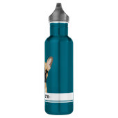 Franse Bulldog | Frenchie-naam Waterfles (Rechts)