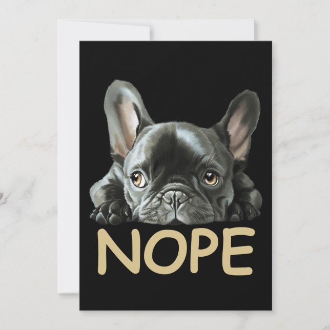 Franse Bulldog | Frenchie Nope Gifts (Voorkant)