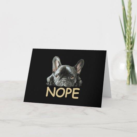 Franse Bulldog | Frenchie Nope Gifts (Voorkant)