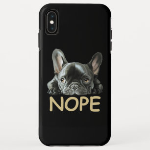 Franse Bulldog   Frenchie Nope Gifts Case-Mate iPhone Case