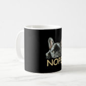 Franse Bulldog | Frenchie Nope Gifts Koffiemok (Voorkant links)