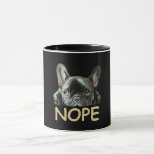 Franse Bulldog   Frenchie Nope Gifts Mok