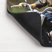 Franse Bulldog "Frenchie" op de Muismat van motorf (Hoek)