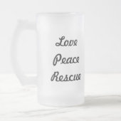 Franse Bulldog Frosted Mok (Links)