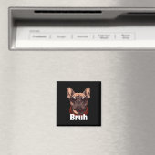 Franse Bulldog Fun Frenchie Hondenliefhebber Magneet (Insitu (Vaatwasser))
