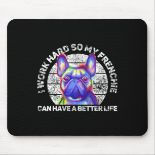 Franse Bulldog Fun Quotes Gezegden Schattige Muismat