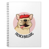 Franse Bulldog Funny Dog Pun Notitieboek (Voorkant)