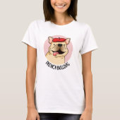 Franse Bulldog Funny Dog Pun T-shirt (Voorkant)