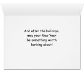 Franse Bulldog Funny kersthond met boom (Binenzijde Horizontaal (Onderkant))