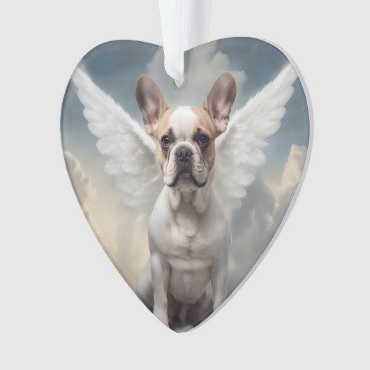 Franse Bulldog Gedenkteken Ornament (voorkant)