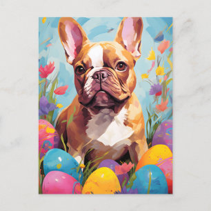 Franse Bulldog Gelukkig Pasen Briefkaart
