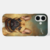 Franse Bulldog gepersonaliseerde Fawn Frenchie Case-Mate iPhone Case (Achterkant (horizontaal))