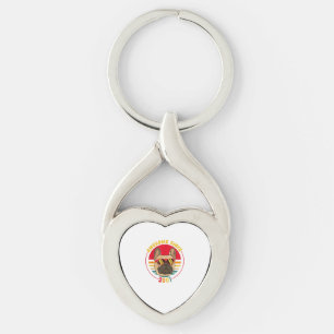 Franse Bulldog Geweldige cadeau voor 2001 20th Bir Sleutelhanger