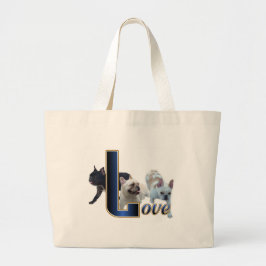 Franse Bulldog Gifts Grote Tote Bag