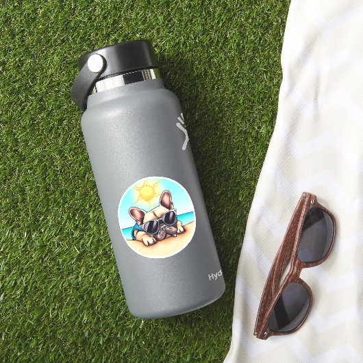 Franse Bulldog Gifts Sticker (HydroFlask Insitu)
