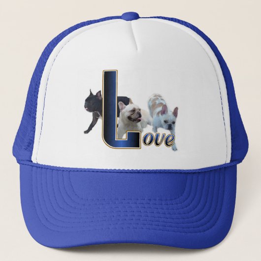 Franse Bulldog Gifts Trucker Pet (Voorkant)