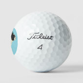 Franse Bulldog Golfballen (Logo)