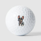Franse Bulldog Golfballen (Voorkant)