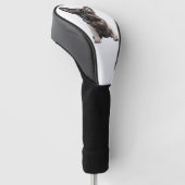 Franse Bulldog Golfheadcover (Schuin)