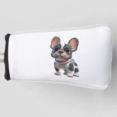 Franse Bulldog Golfheadcover (Voorkant)
