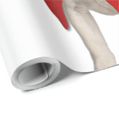 Franse Bulldog Goraalse Reindeer kerstcadeau Cadeaupapier (Rol Hoek)