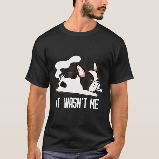 Franse Bulldog Graphic Farming Frenchie it was nt T-shirt (Voorkant)