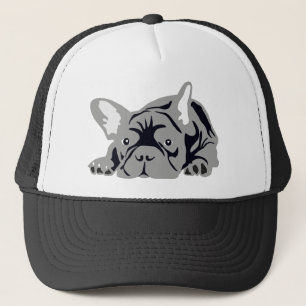 Franse Bulldog grijs Trucker Pet