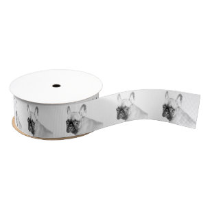 Franse Bulldog Grosgrain Lint