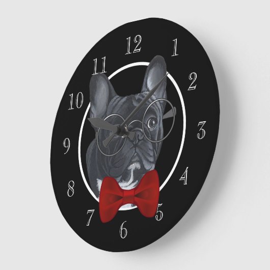Franse Bulldog Grote Klok (Hoek)