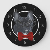 Franse Bulldog Grote Klok (Voorkant)