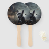 Franse Bulldog Halloween eng Handwaaier