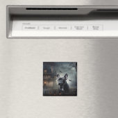 Franse Bulldog Halloween eng Magneet (Insitu (Vaatwasser))