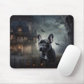 Franse Bulldog Halloween eng Muismat (Met muis)