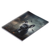 Franse Bulldog Halloween eng Notitieboek (Linkerzijde)