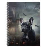 Franse Bulldog Halloween eng Notitieboek (Voorkant)
