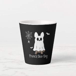 Franse Bulldog Halloween French Boo-Dog Dog Gift Latte Mok