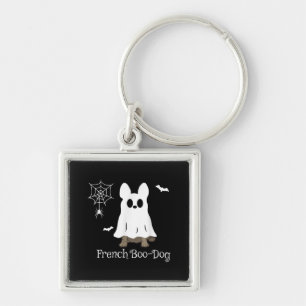 Franse Bulldog Halloween French Boo-Dog Dog Gift Sleutelhanger