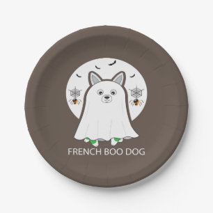 Franse Bulldog Halloween French Boo Dog Gift Papieren Bordje