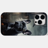 Franse Bulldog Halloween Griezelen Case-Mate iPhone Case (Achterkant (horizontaal))