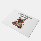 Franse Bulldog Halloween Kostuum Mijn Franse Bulld Deurmat (Schuin)