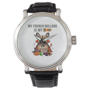 Franse Bulldog Halloween Kostuum Mijn Franse Bulld Horloge