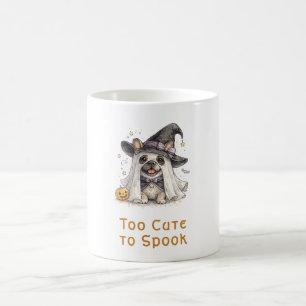 Franse Bulldog Halloween Lieve Heks Koffiemok