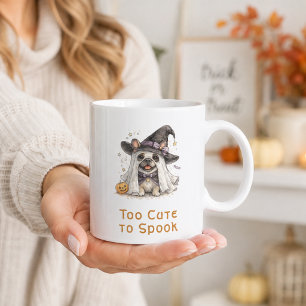 Franse Bulldog Halloween Lieve Heks Koffiemok